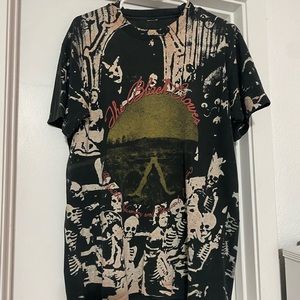 Vintage The Black Crowes all over print shirt